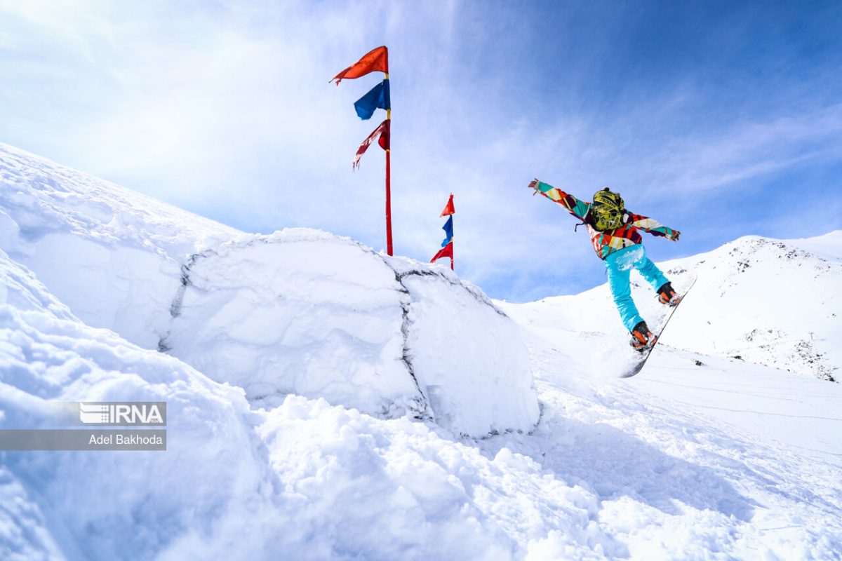 Iran Tarikdareh ski slope