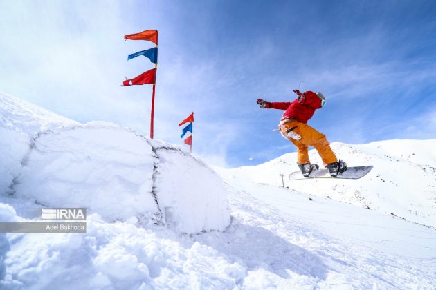 Iran Tarikdareh ski slope