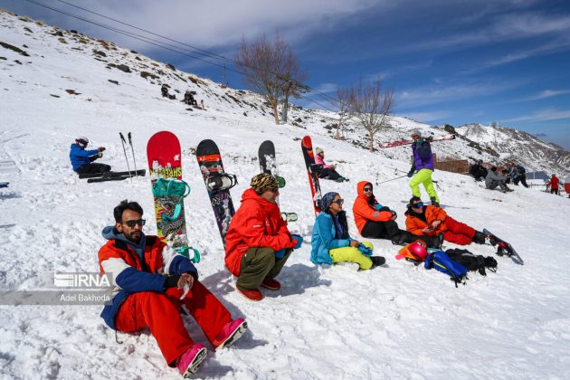 Iran Tarikdareh ski slope