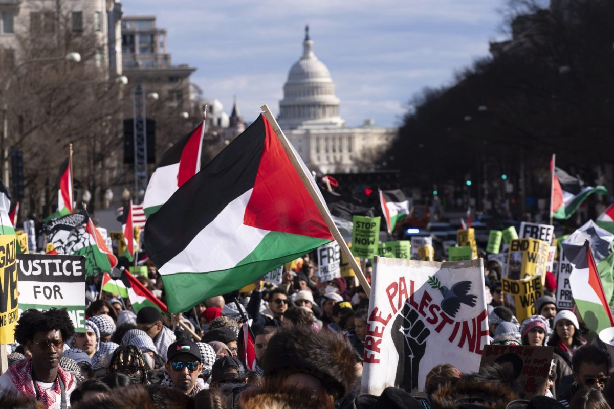 Nearly 100% of Arabs believe US policy on Israel-Gaza ‘bad’ 1 Protest Rally Gaza