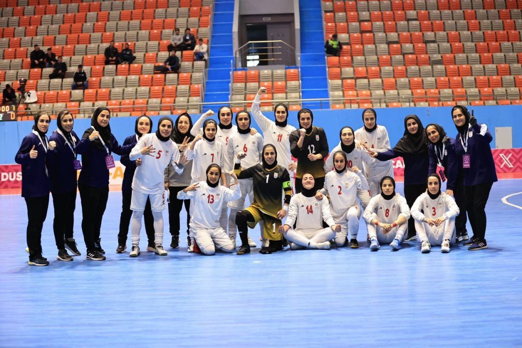 Iran team wins 2024 CAFA women's futsal championship