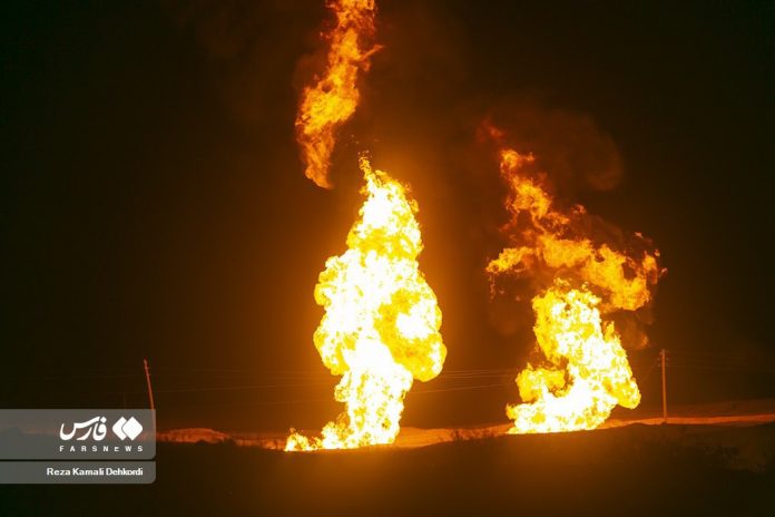 Blast gas pipeline Iran