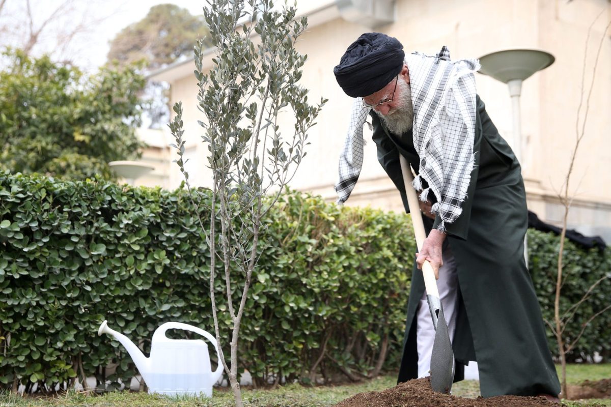 Iran’s Leader marks nat’l tree planting day, stresses on relief efforts in flood-stricken southeast 1 Ayatollah Khamenei