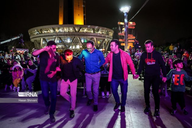 Tehran’s Milad tower hosts Nowruz holidaymakers