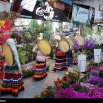 People in Iran's north welcoming Nowruz