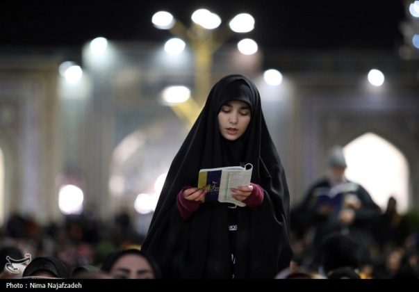Iranians hold large Laylat al-Qadr ceremony in Imam Reza shrine