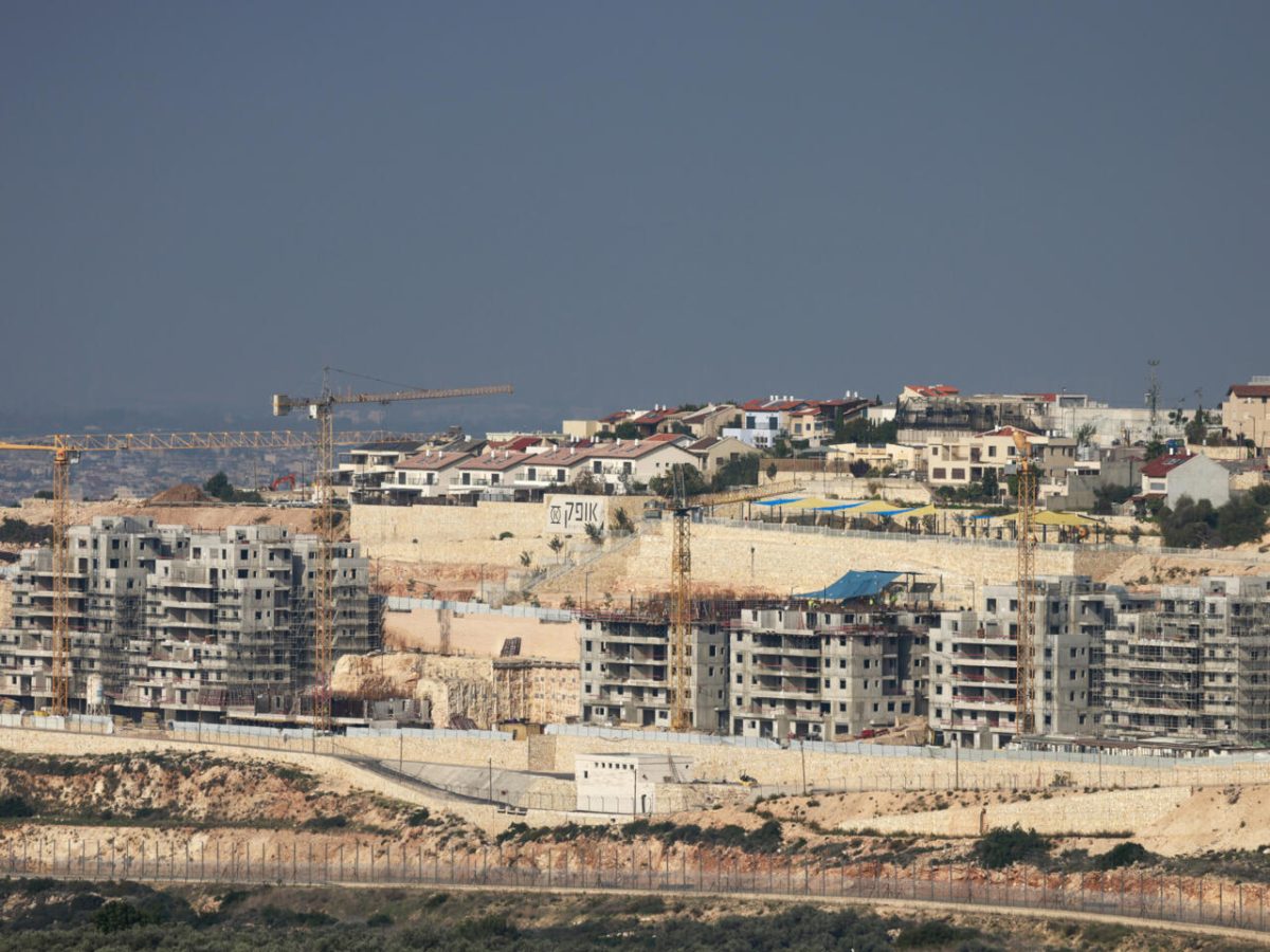 Israeli settlement West Bank