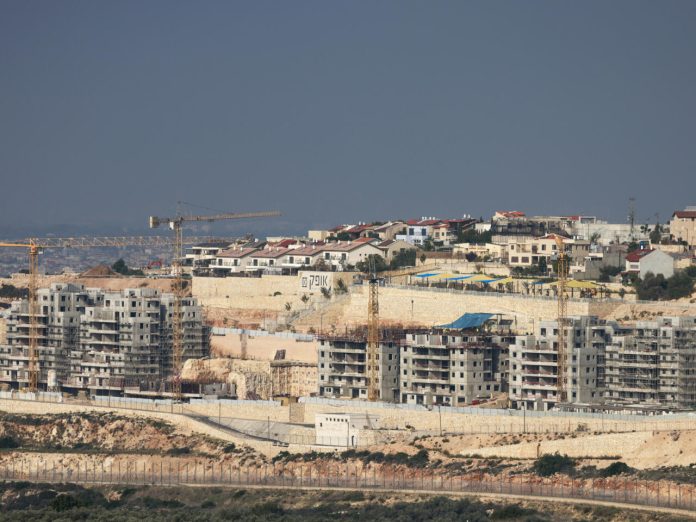 Israeli settlement West Bank