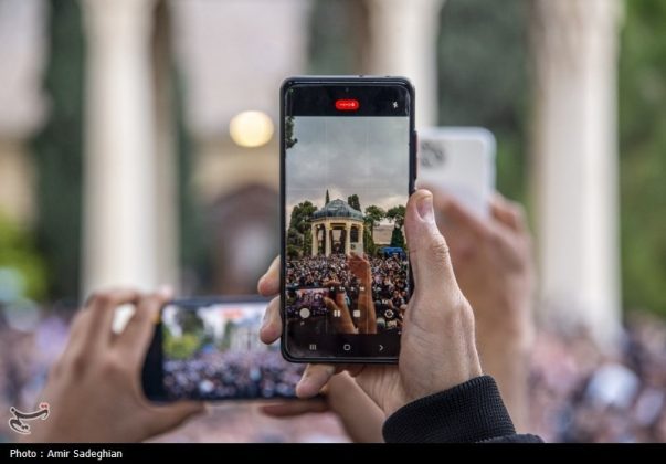 Iranians celebrate New Year in Hafezieh in Shiraz