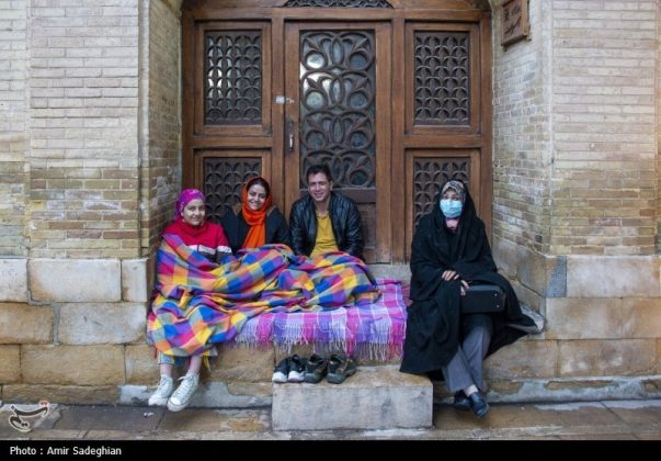 Iranians celebrate New Year in Hafezieh in Shiraz