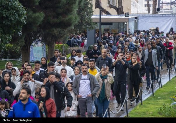 Iranians celebrate New Year in Hafezieh in Shiraz