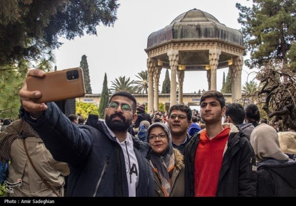 Iranians celebrate New Year in Hafezieh in Shiraz