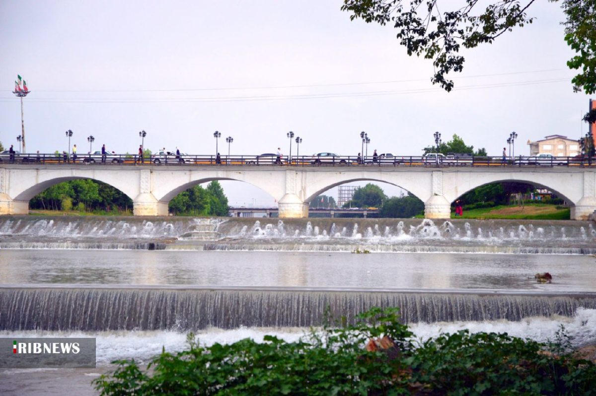Cheshmeh Kileh bridge in Iran’s Tonekabon