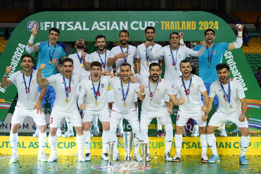 Iran Wins 2024 AFC Futsal Asian Cup – Iran Front Page