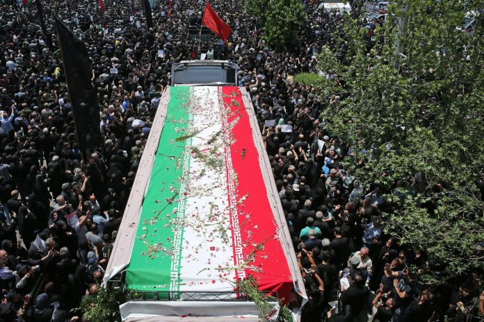Funeral Procession Iran's President