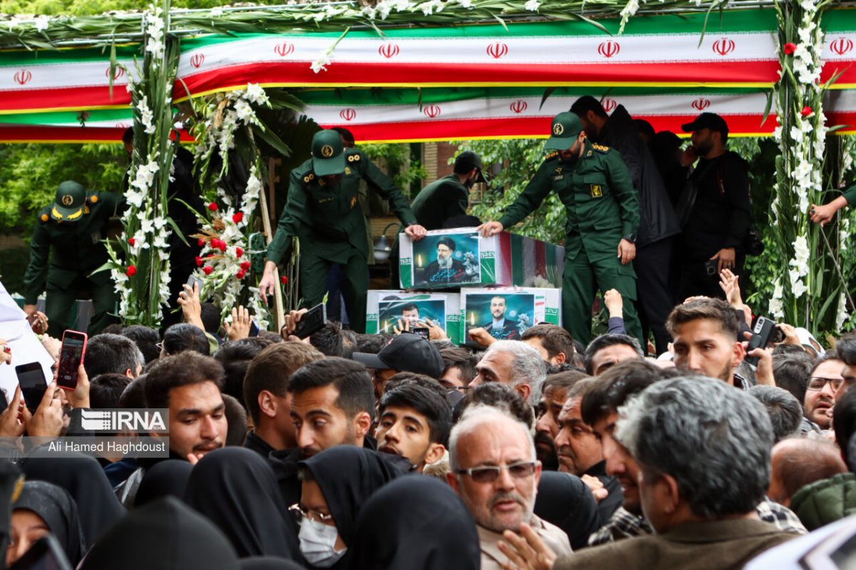 Funeral Procession Iran's President
