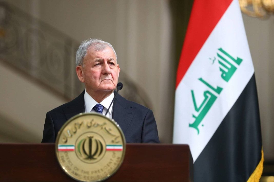 Iraqi President Abdul Latif Jamal Rashid