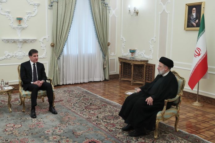 Raisi and Nechirvan Barzani