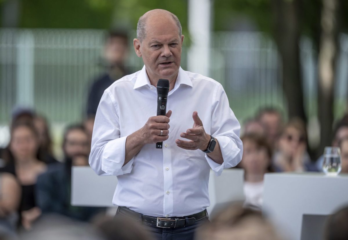 German Chancellor Olaf Scholz