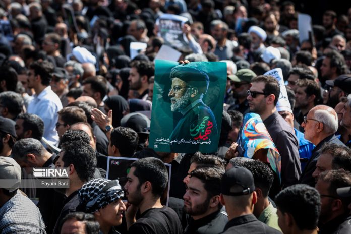 Funeral Procession Iran's President