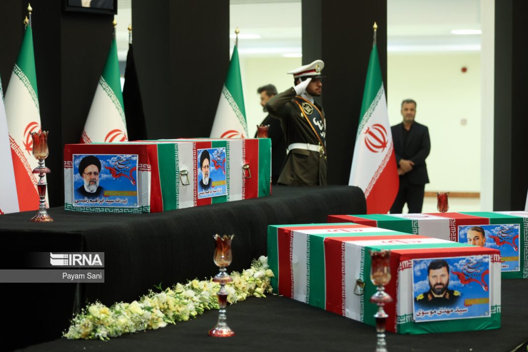 Foreign officials pay tribute to late Iranian president and FM