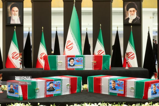 Foreign officials pay tribute to late Iranian president and FM