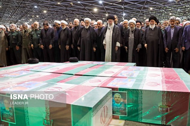 Ayatollah Khamenei President Raisi Funeral