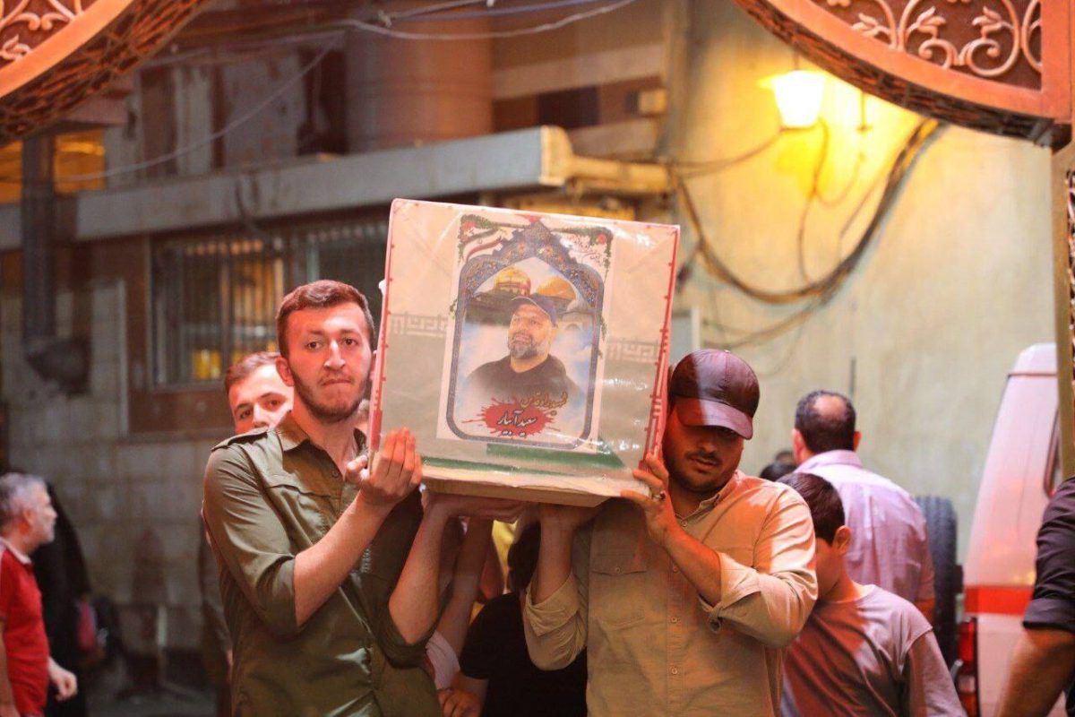 Funeral ceremony held for Iranian military advisor in Syria