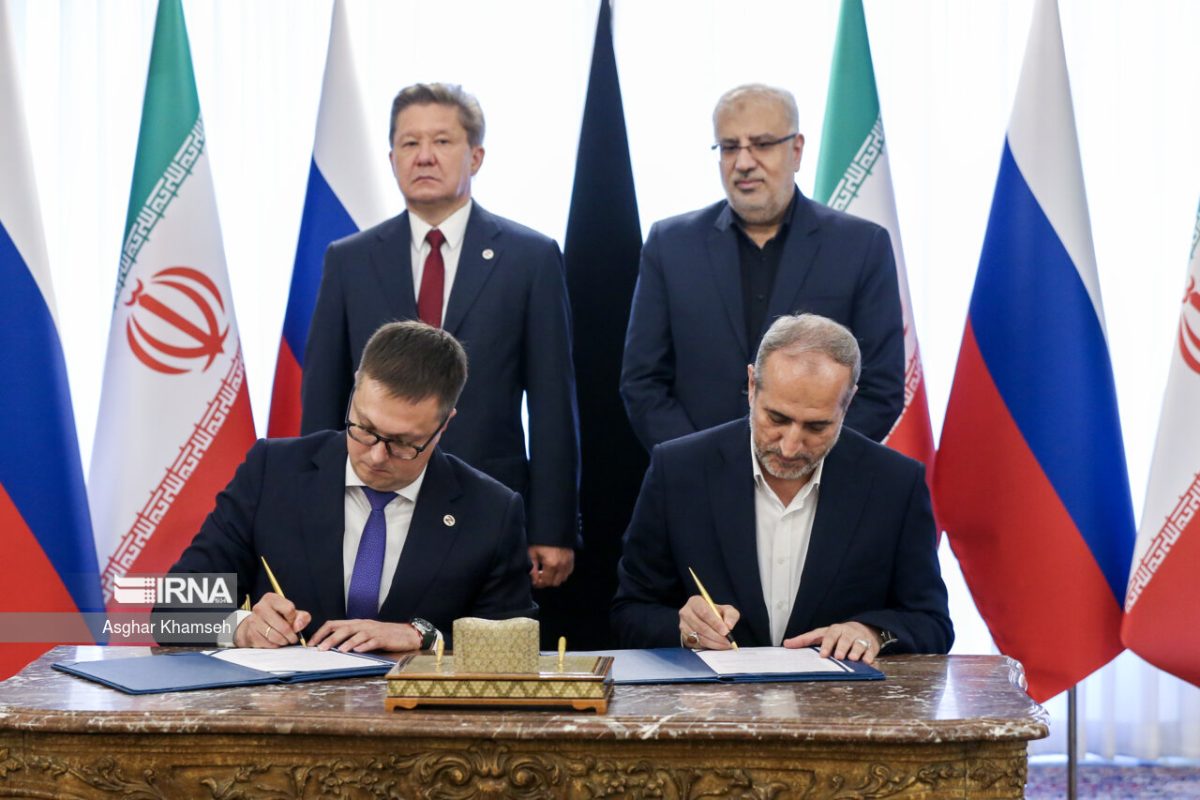Iran and Russia sign strategic partnership deal for gas 1 Iran Russia Gas Deal