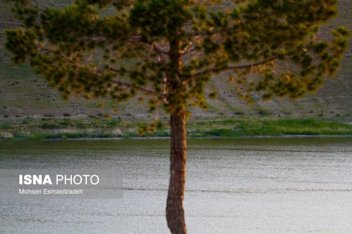 "Bride of Iran's lakes" in Khorasan Razavi province