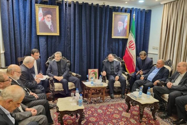 Acting Iranian FM meets with Hezbollah chief, Palestinian resistance leaders