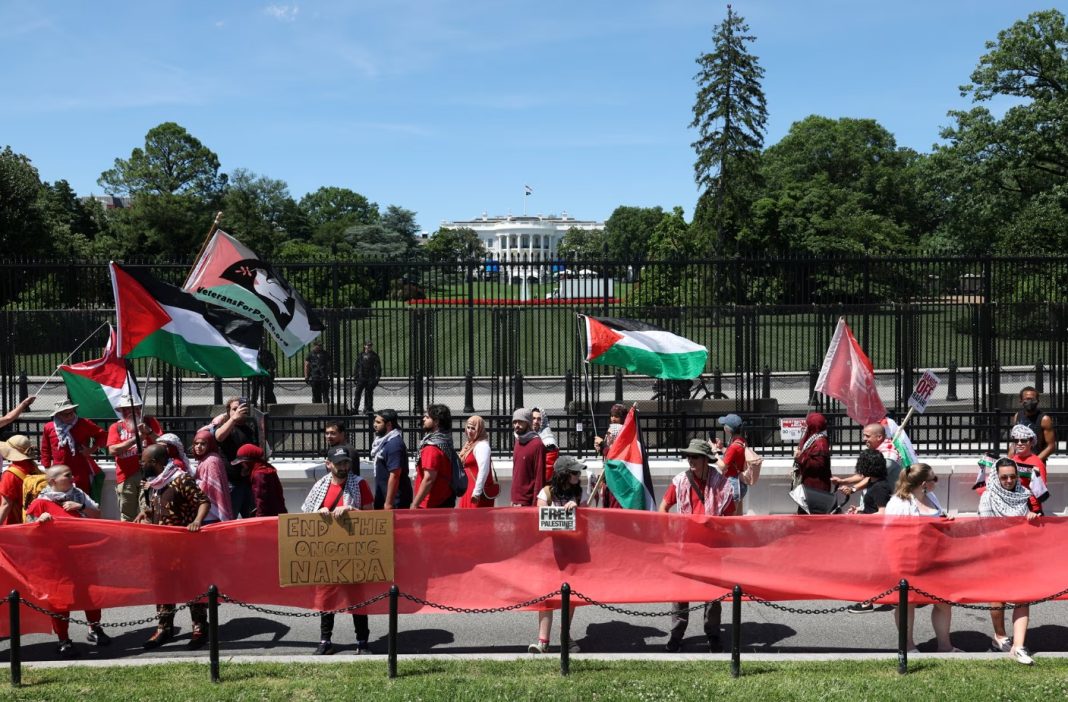 White House Rally Palestine