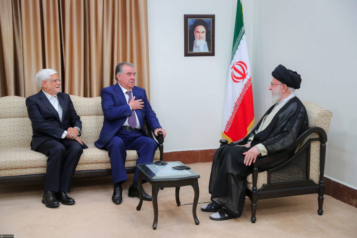 Iran ready to enhance relations with Tajikistan: Leader 1 Iran ready to enhance relations with Tajikistan: Leader