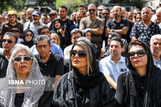 Funeral procession Saeed Rad