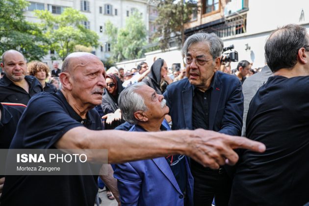 Funeral procession Saeed Rad