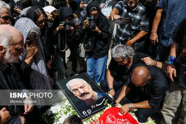 Funeral procession Saeed Rad