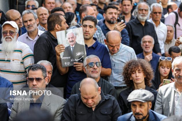 Funeral procession Saeed Rad