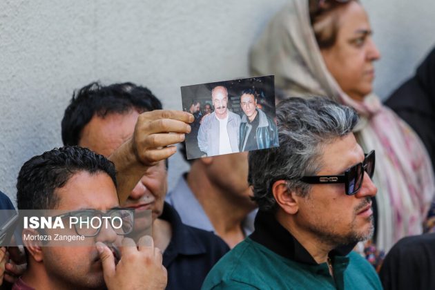 Funeral procession Saeed Rad