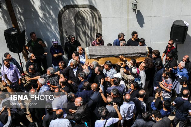 Funeral procession Saeed Rad