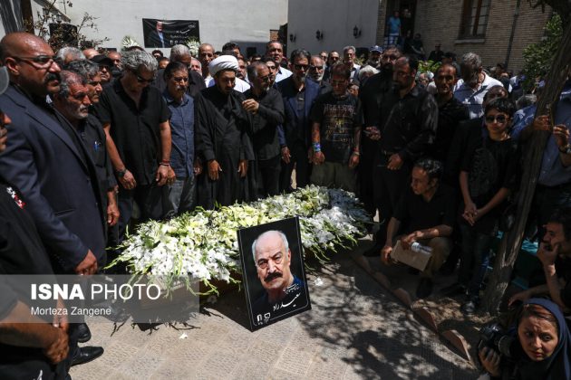 Funeral procession Saeed Rad