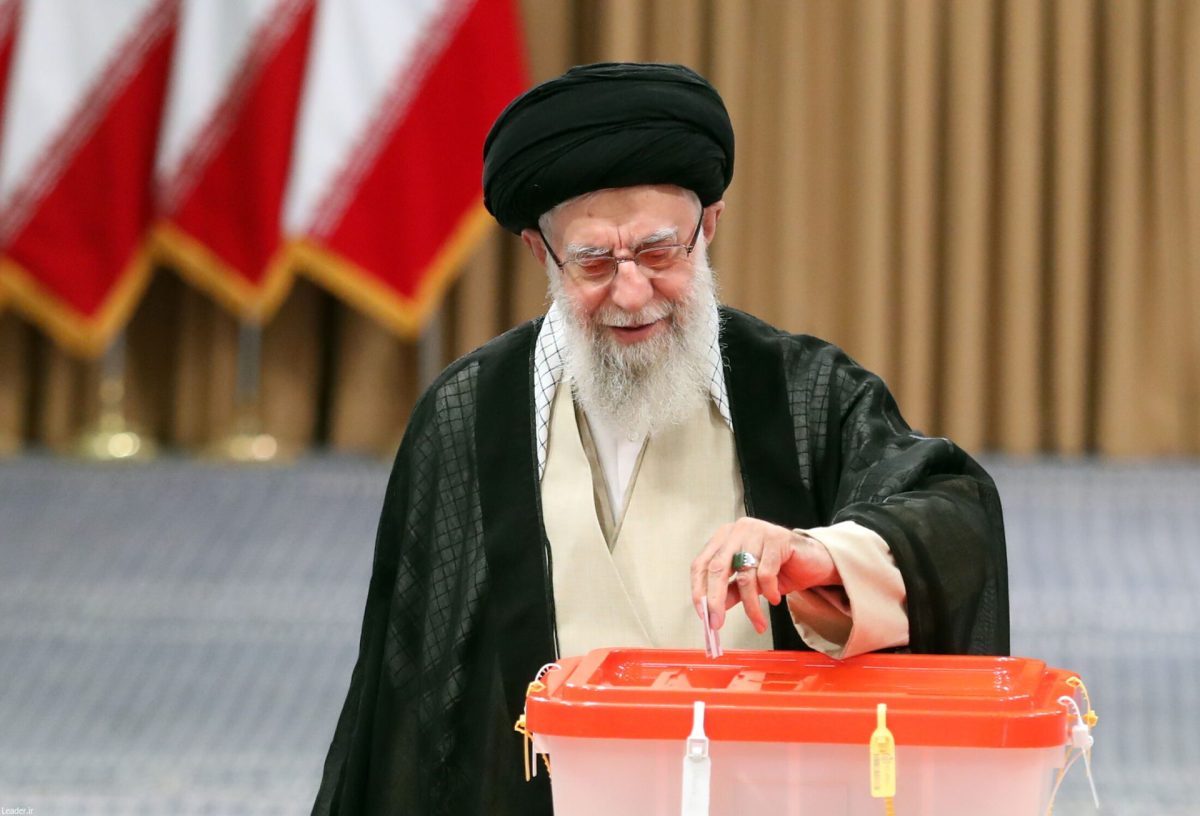 Iran Leader casts ballot in snap presidential election 1 Iran Leader casts ballot in snap presidential election