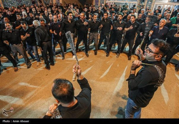 Traditional "sineh dour" mourning ceremony in Iran's Shahroud