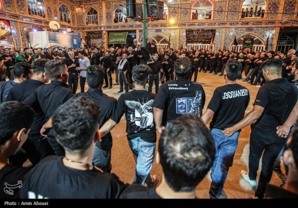 Traditional "sineh dour" mourning ceremony in Iran's Shahroud