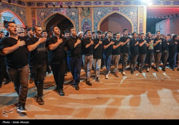 Traditional "sineh dour" mourning ceremony in Iran's Shahroud