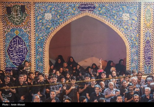 Traditional "sineh dour" mourning ceremony in Iran's Shahroud