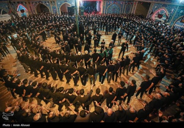 Traditional "sineh dour" mourning ceremony in Iran's Shahroud