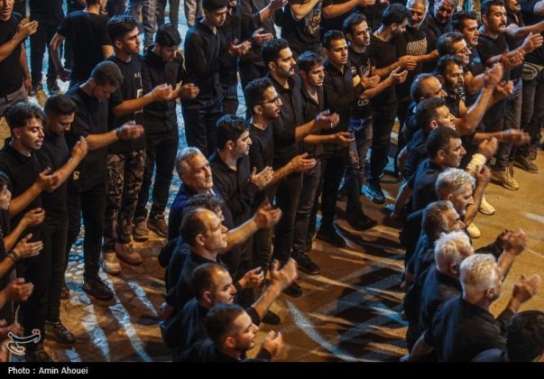 Traditional "sineh dour" mourning ceremony in Iran's Shahroud