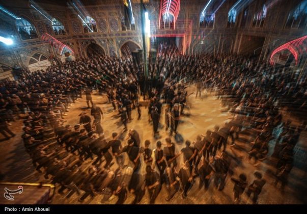 Traditional "sineh dour" mourning ceremony in Iran's Shahroud