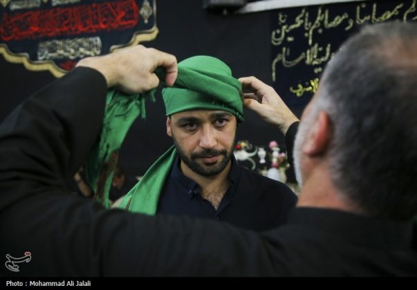 Najafis in Iran’s Qom mourn Imam Hussein’s martyrdom by torch-carrying rituals