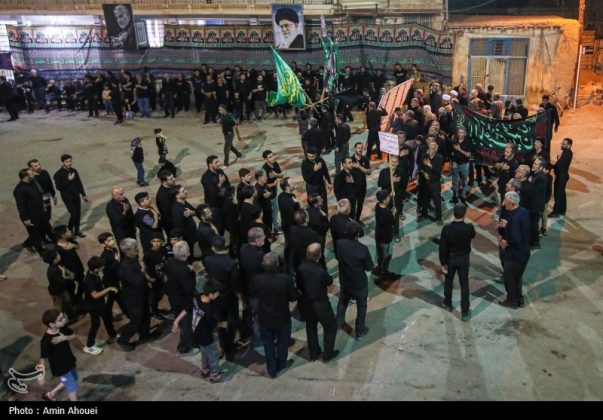 Traditional "sineh dour" mourning ceremony in Iran's Shahroud